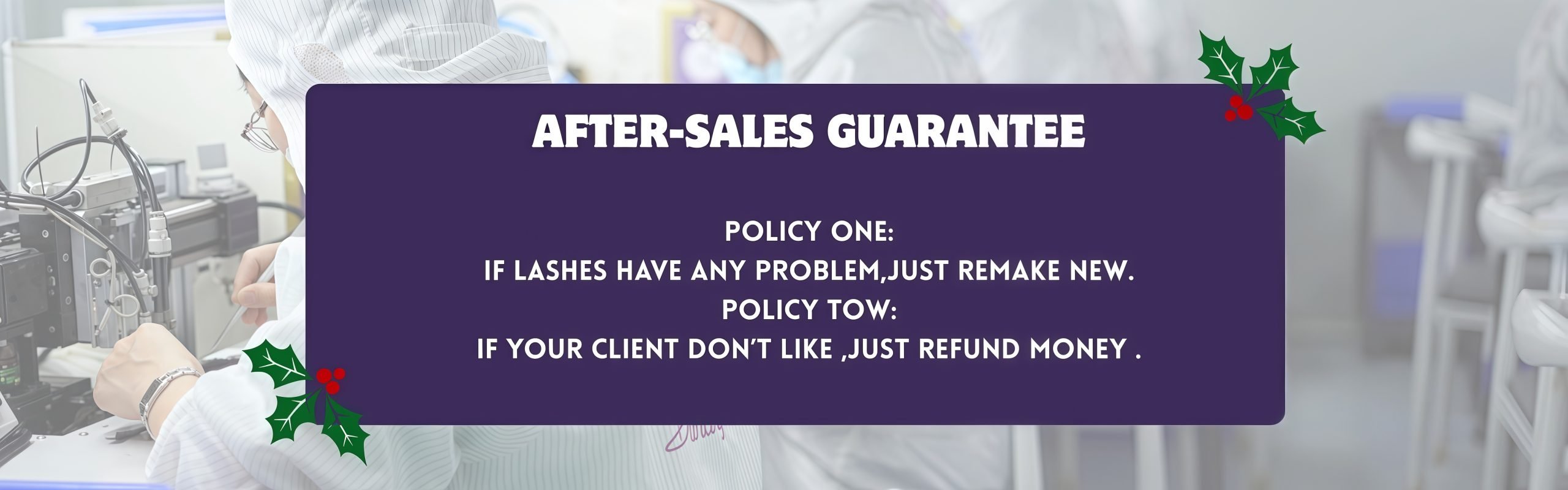 After-Sale Guarantee