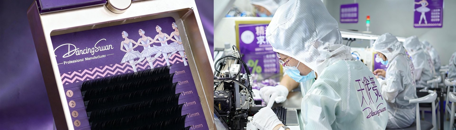 Fast Fanning Camellia Lash Extensions Banner